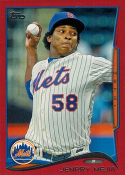 2014 Topps - Red #591 Jenrry Mejia Front