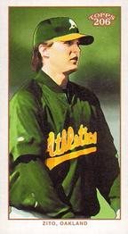 2002 Topps 206 - Piedmont Black #244 Barry Zito Front