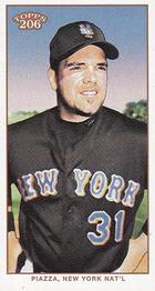 2002 Topps 206 - Piedmont Black #248 Mike Piazza Front