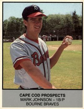 1988 Ballpark Cape Cod League Prospects #2 Mark Johnson Front
