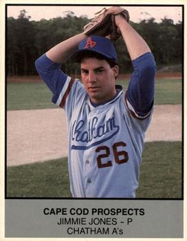 1988 Ballpark Cape Cod League Prospects #3 Jimmie Jones Front