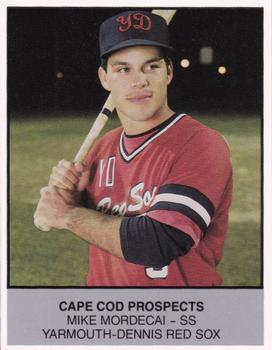 1988 Ballpark Cape Cod League Prospects #17 Mike Mordecai Front