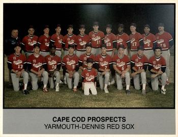 1988 Ballpark Cape Cod League Prospects #28 Yarmouth-Dennis Red Sox Front