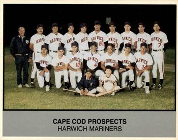 1988 Ballpark Cape Cod League Prospects #29 Harwich Mariners Front