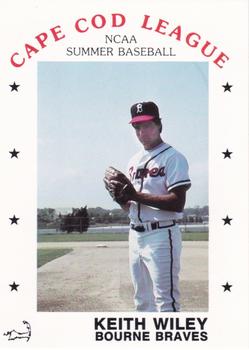 1988 P & L Promotions Cape Cod League #11 Keith Wiley Front