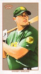 2002 Topps 206 - Sweet Caporal Black #405 Bobby Crosby Front