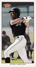 2002 Topps 206 - Sweet Caporal Black #430 B.J. Upton Front