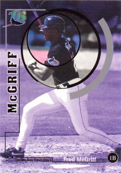 2000 Verizon Tampa Bay Devil Rays #NNO Fred McGriff Front