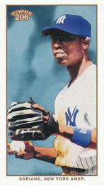 2002 Topps 206 - Sweet Caporal Blue #312 Alfonso Soriano Front