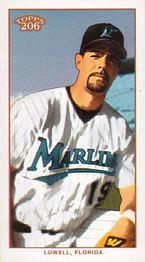 2002 Topps 206 - Sweet Caporal Blue #336 Mike Lowell Front