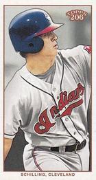 2002 Topps 206 - Sweet Caporal Blue #420 Micah Schilling Front