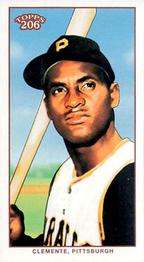 2002 Topps 206 - Sweet Caporal Blue #438 Roberto Clemente Front