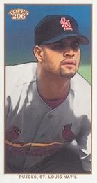 2002 Topps 206 - Sweet Caporal Red #347 Albert Pujols Front