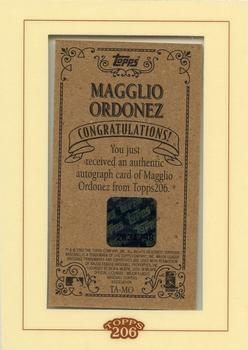 2002 Topps 206 - Autographs #TA-MO Magglio Ordonez Back