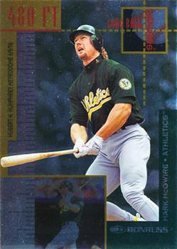 1997 Donruss - Long Ball Leaders #12 Mark McGwire Front