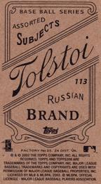 2002 Topps 206 - Tolstoi Black #113 Pedro Astacio Back