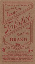 2002 Topps 206 - Tolstoi Red #154 Nic Jackson Back
