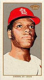 2002 Topps 206 - Tolstoi Red #161 Bob Gibson Front