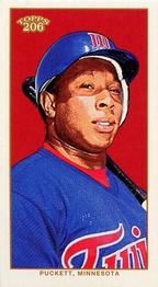 2002 Topps 206 - Tolstoi Red #164 Kirby Puckett Front