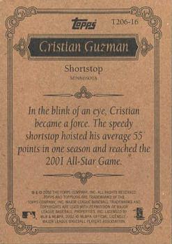 2002 Topps 206 - Team 206 (Series 1) #T206-16 Cristian Guzman Back