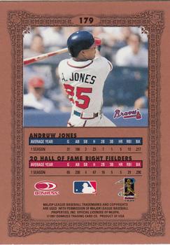 1997 Donruss Preferred #179 Andruw Jones Back