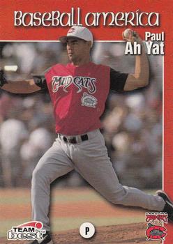 1999 Team Best Baseball America #1 Paul Ah Yat Front
