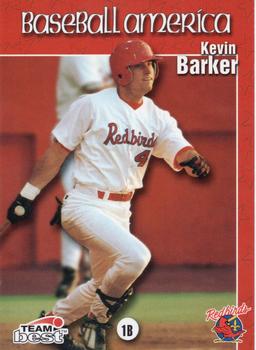 1999 Team Best Baseball America #9 Kevin Barker Front