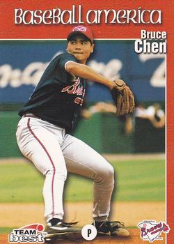1999 Team Best Baseball America #21 Bruce Chen Front