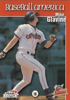 1999 Team Best Baseball America #46 Mike Glavine Front