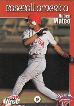 1999 Team Best Baseball America #63 Ruben Mateo Front