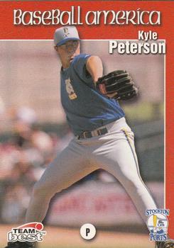 1999 Team Best Baseball America #80 Kyle Peterson Front