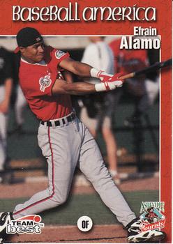 1999 Team Best Baseball America #2 Efrain Alamo Front