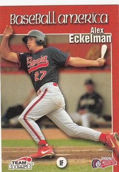 1999 Team Best Baseball America #40 Alex Eckelman Front