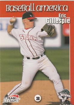 1999 Team Best Baseball America #45 Eric Gillespie Front