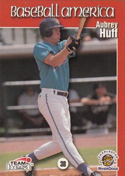 1999 Team Best Baseball America #54 Aubrey Huff Front