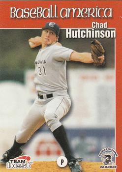 1999 Team Best Baseball America #55 Chad Hutchinson Front