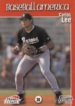 1999 Team Best Baseball America #60 Carlos Lee Front