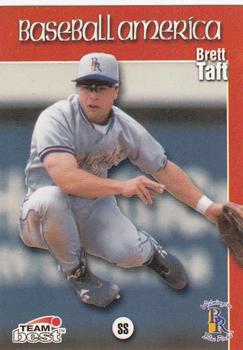 1999 Team Best Baseball America #92 Brett Taft Front