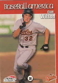1999 Team Best Baseball America #97 Cliff Wilson Front