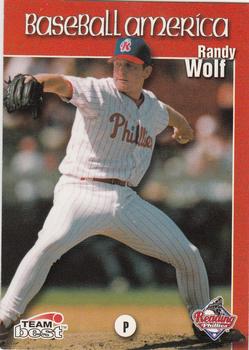 1999 Team Best Baseball America #98 Randy Wolf Front