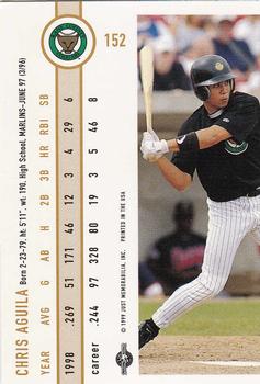 1999 Just #152 Chris Aguila Back