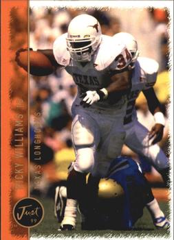 1999 Just #49 Ricky Williams Front