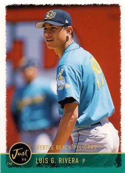 1999 Just #131 Luis Rivera Front