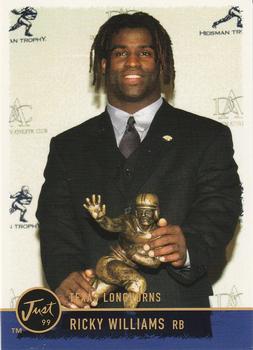 1999 Just #148 Ricky Williams Front