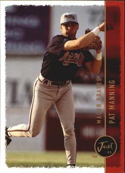 1999 Just #201 Pat Manning Front
