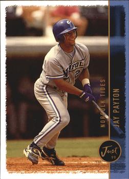 1999 Just #220 Jay Payton Front