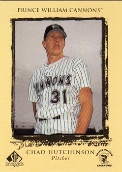 1999 SP Top Prospects #49 Chad Hutchinson Front