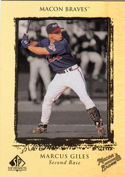 1999 SP Top Prospects #50 Marcus Giles Front