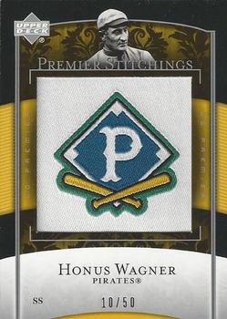 2007 Upper Deck Premier - Premier Stitchings #PS-43 Honus Wagner Front