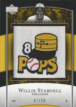 2007 Upper Deck Premier - Premier Stitchings #PS-61 Willie Stargell Front